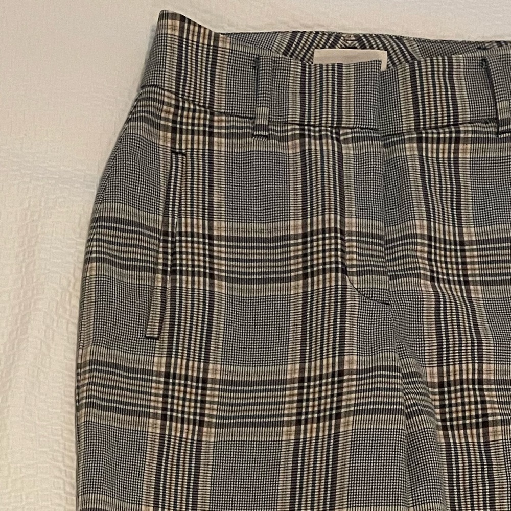 Wilfred Tie Front Plaid Pant - Picture 8 of 12